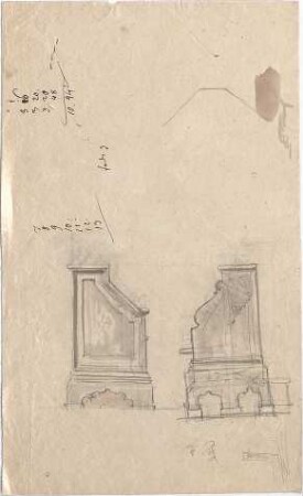Voit, August von; Kirche - Kirchenbank (Ansichten)