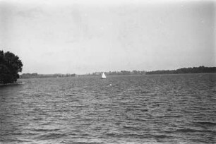 Am Chiemsee : Blick über den Chiemsee