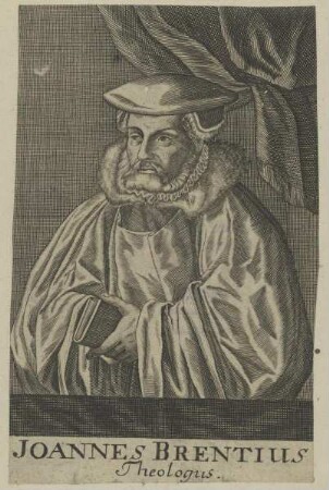 Bildnis des Joannes Brentius