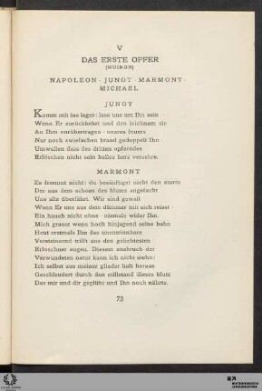 5. Das erste Opfer