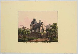Die St. Niklaskirche in Ehrenfriedersdorf im Erzgebirge in Sachsen