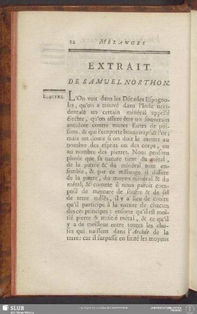 Extrait De Samuel Northon