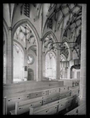 Alexanderkirche; Innenraum nach Südwesten nach der Restaurierung