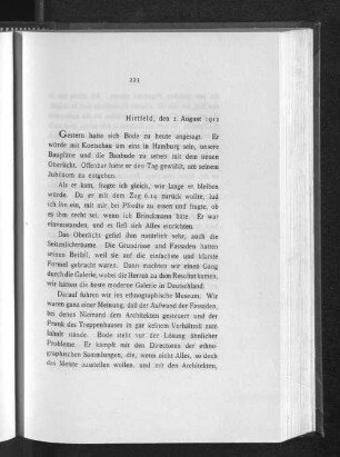Hittfeld, den 2. August 1912