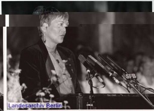 Woche der Brüderlichkeit; Eröffnungsveranstaltung der Gesellschaft für christlich-jüdische Zusammenarbeit in Berlin e. V.; Theater "Freie Volksbühne"; Schaperstraße 24 (Wilmersdorf)