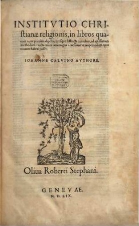 Institutio Christianae Religionis
