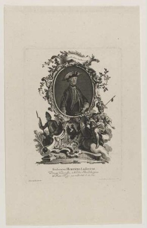 Bildnis des Fridericus Henricus Ludovicus, Princeps Borussia