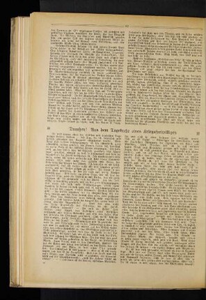 Draußen! Aus dem Tagebuch eines Kriegsfreiwilligen.