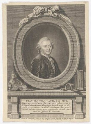 Bildnis des Lud. Claud. Cadet