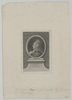 Bildnis des Johann Bernhard Fischer von Erlach