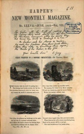 Harper's new monthly magazine. 7, 7. 1853