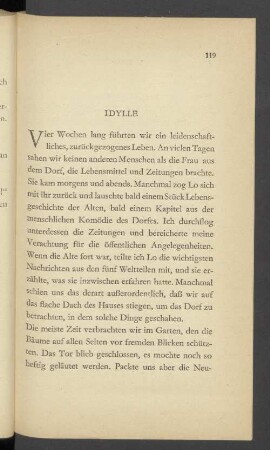 Idylle