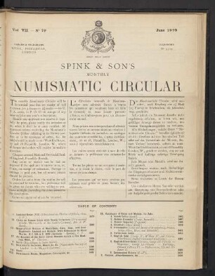 N° 79. June 1899