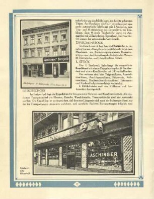 Aschingers 1. Bierquelle, Neue Ross-Str. 4. Erdgeschoss ; Potsdamer-Ecke Bülowstraße