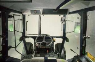 Fotografie: Traktor, Führerstand