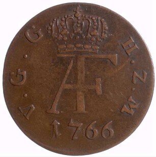 Münze, 3 Pfennig, 1766