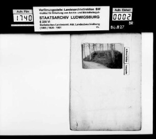 Materialsammlung für eine Neubearbeitung der OAB