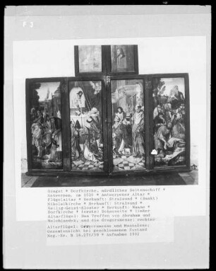 Antwerpener Altar — Schauseite (erste)
