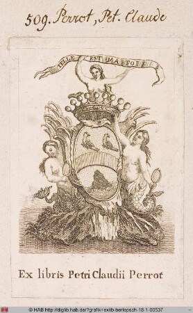 Wappen des Pet. Claude Perrot