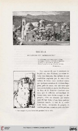 2. Pér. 28.1883: Ischia : souvenirs et impressions
