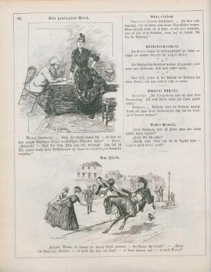 "Ein geplagtes Weib" "Am Ziele"