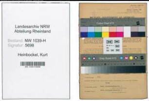 Entnazifizierung Kurt Heinbockel , geb. 11.07.1911 (Ingenieur)