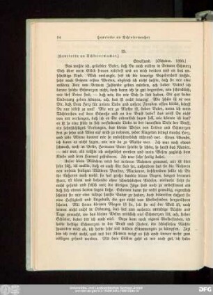25. [Henriette an Schleiermacher.]