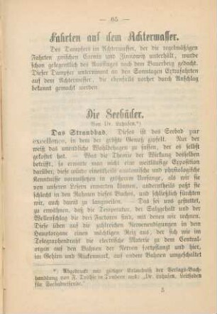 Die Seebäder