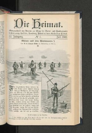 12. Jahrgang. No. 7. Juli 1902.