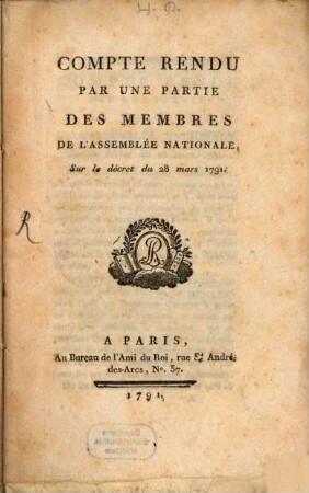 Compte rendu