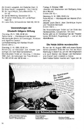 Die Heide blühte wunderschön