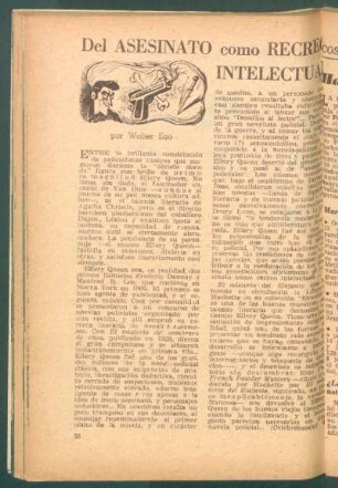 Del asesinato como recreo intelectual - [Continuación]
