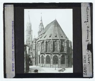 Nürnberg, St. Lorenz : Außenansicht, Chor von SO