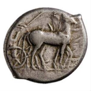 Münze, Tetradrachme, ca. 440 v. Chr.