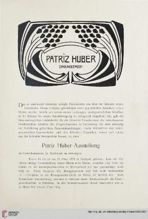 Patriz Huber Darmstadt