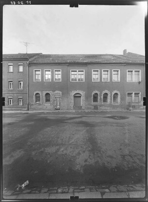 Großenhain, Frauenmarkt. Wohnhaus. Straßenfront