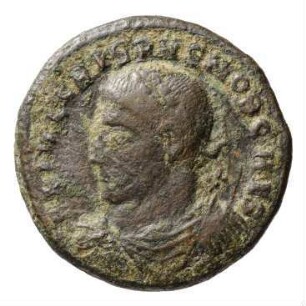Münze, Follis, Aes 3, 324 n. Chr.