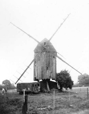 Huy-Pabstorf. Mühle Scharenberg, Bockmühle, 19. Jh. (nach 1989/90 beseitigt)