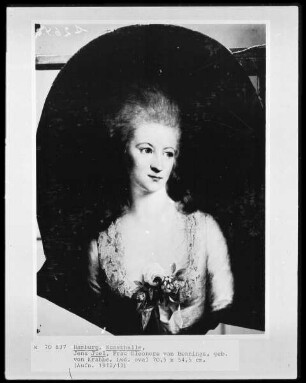 Bildnis der Frau Eleonore von Hennings, geborene von Krabbe