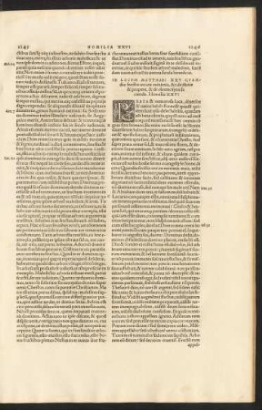 In Locum Matthaei XXV ... Homilia XXVI