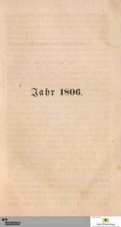 Jahr 1806
