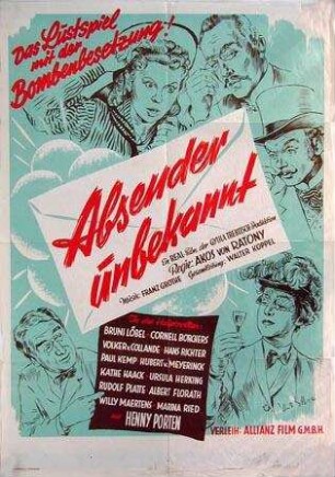 Absender unbekannt