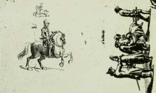 Zwei Kriegsszenen