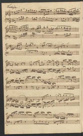 Sinfonien; cemb; e-Moll; BWV 793