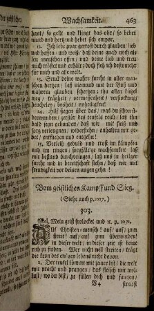 Vom geistlichen Kampff und Sieg