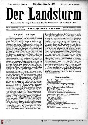 Hefte 12-13, Mai 1915