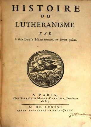 Histoire Du Lutheranisme