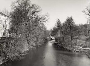 Weimar. Park an der Ilm (1778/1833). Blick von der Sternbrücke zur Kegelbrücke