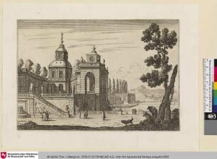 [Gartenansicht; Un grand palais]