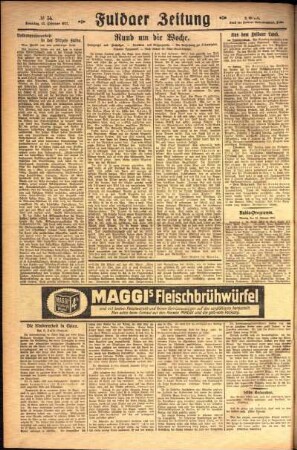 Zweite Ausgabe vom Sonntag, den 13. Februar 1927.